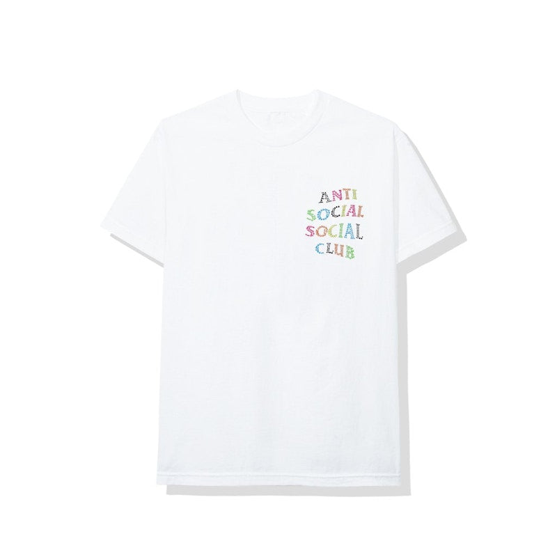 Anti Social Social Club Stud Belt Tee White