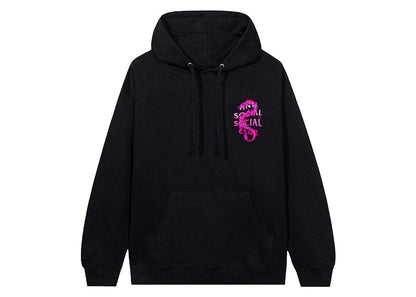 Anti Social Social Club Summer In Minsk Hoodie Black
