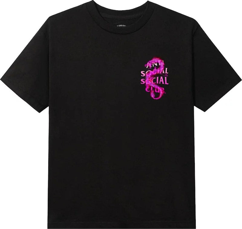 Anti Social Social Club Summer In Minsk T-shirt Black
