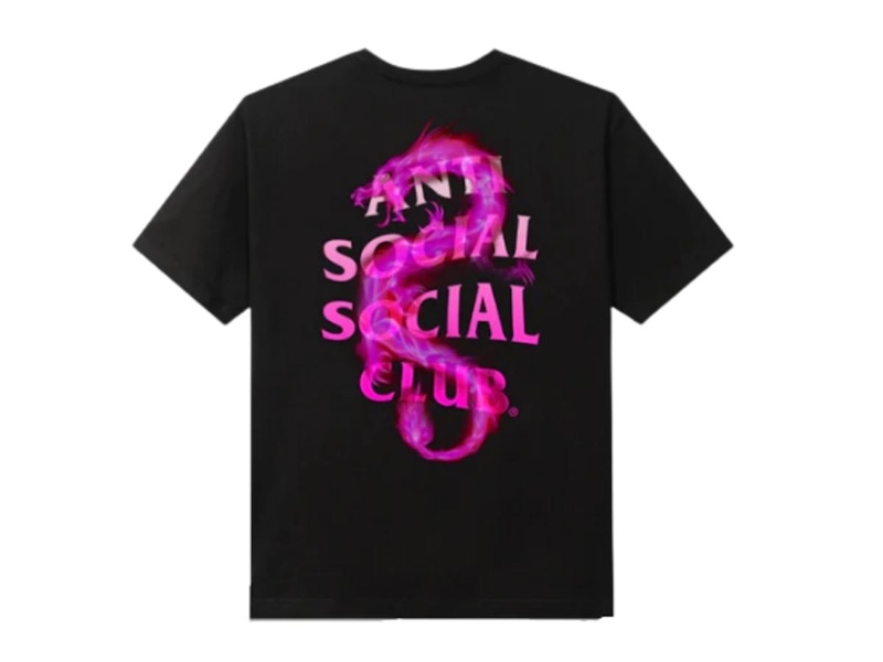 Anti Social Social Club Summer In Minsk T-shirt Black