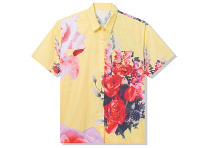 Anti Social Social Club Summers Over Button Up Yellow