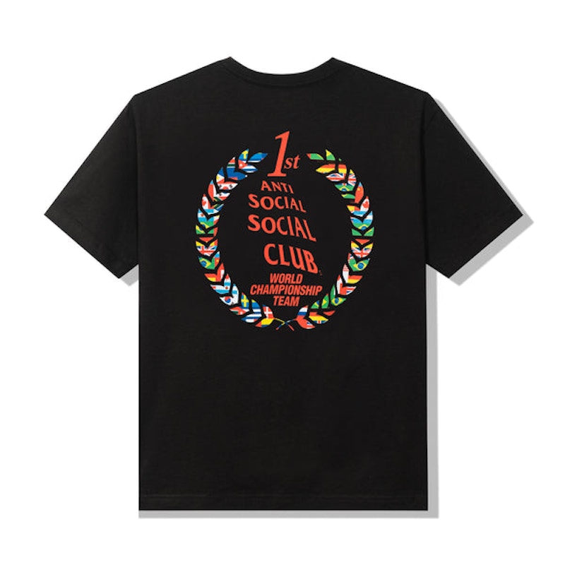 Anti Social Social Club Suzuka T-shirt Black