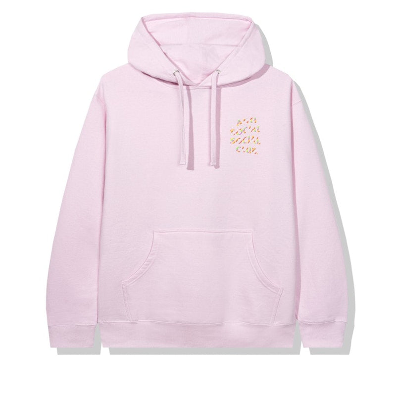 Anti Social Social Club Sweeter Then You Think Hoodie Pink