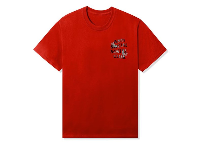 Anti Social Social Club Tatz Tee Red
