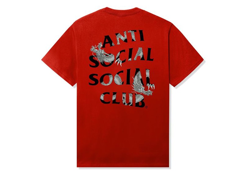 Anti Social Social Club Tatz Tee Red