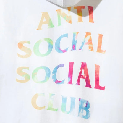 Anti Social Social Club Thai Dye Hoodie White