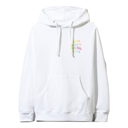 Anti Social Social Club Thai Dye Hoodie White
