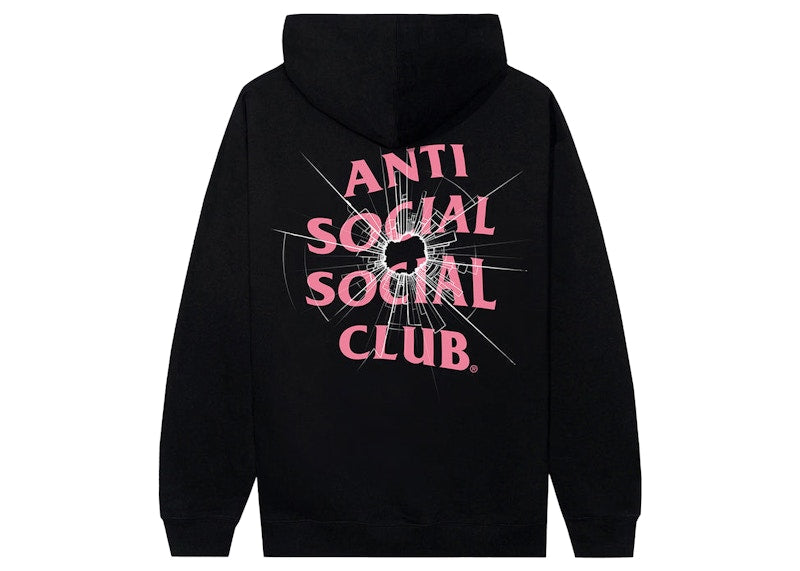 Anti Social Social Club Theories Hoodie (FW23) Black