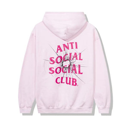Anti Social Social Club Theories Hoodie Pink
