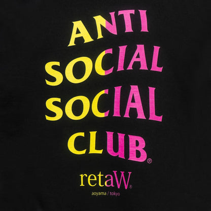 Anti Social Social Club retaW Hoodie Black