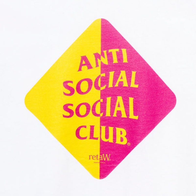 Anti Social Social Club retaW T-shirt White