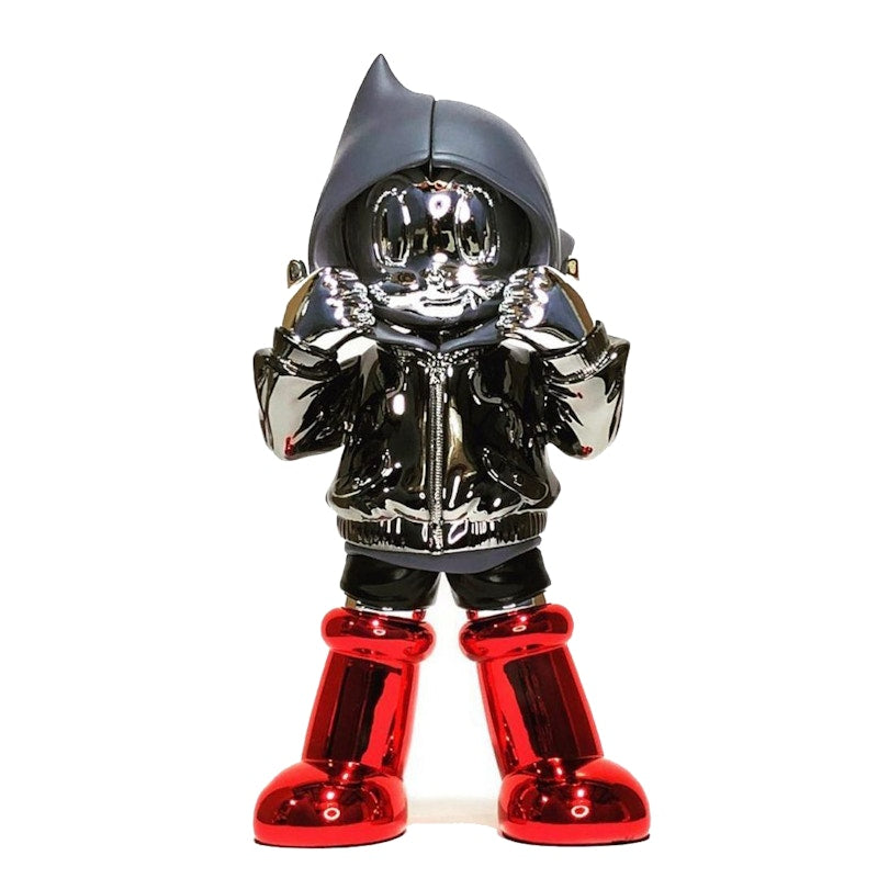 ToyQube Astro Boy Chrome Hoodie - Vol.02 NTWRK Exclusive Colorway Figure