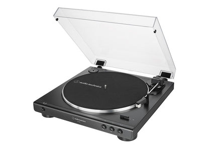 Audio-Technica Automatic Belt-Drive Stereo Turntable AT-LP60X-BK Black