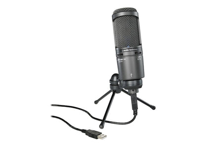 Audio-Technica PLUS Deluxe Cardioid Condenser Microphone AT2020USB