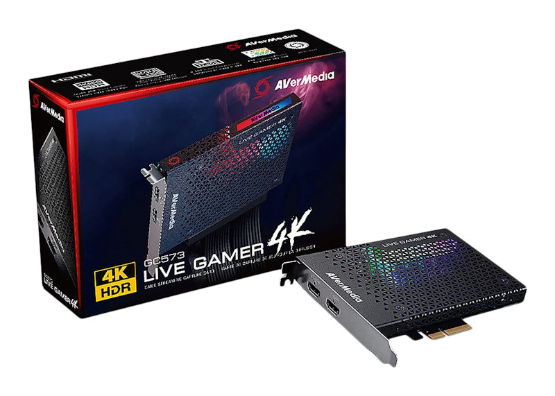 AverMedia Live Gamer 4K Capture Card GC573 Black