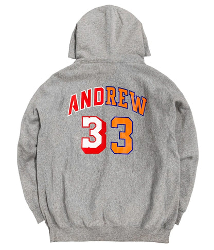 Awake Andrew Hoodie Heather Grey