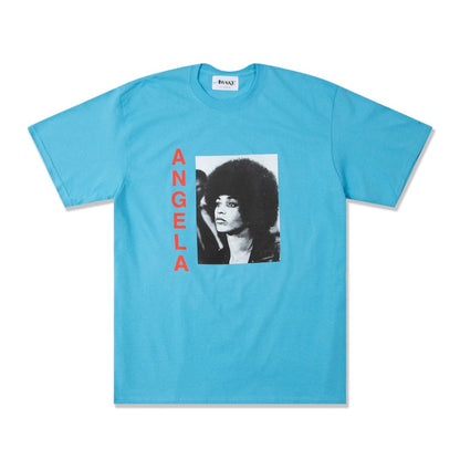 Awake Angela Davis T-shirt Aquatic