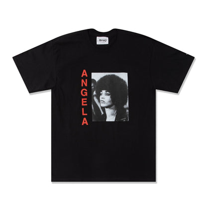 Awake Angela Davis T-shirt Black