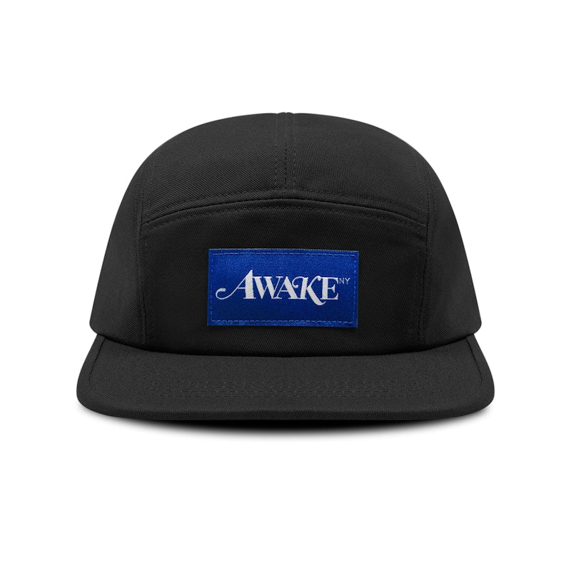 Awake Classic Logo Camp Cap Black