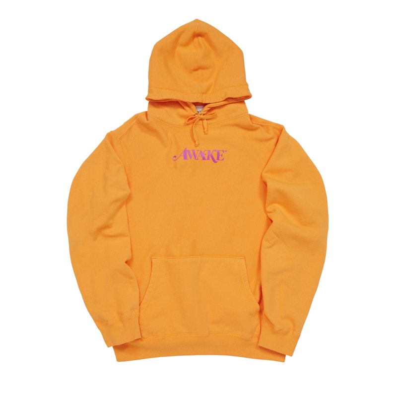 Awake Classic Logo Hoodie Orange