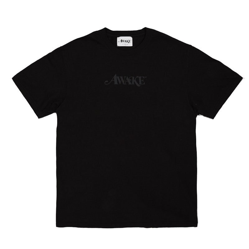 Awake Classic Logo Tee Washed Black