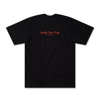 Awake Classic Outline Logo T-shirt Black