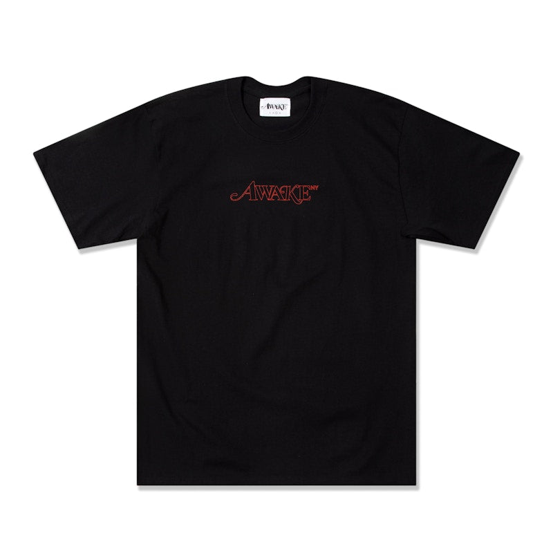Awake Classic Outline Logo T-shirt Black