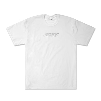 Awake Classic Outline Logo T-shirt White
