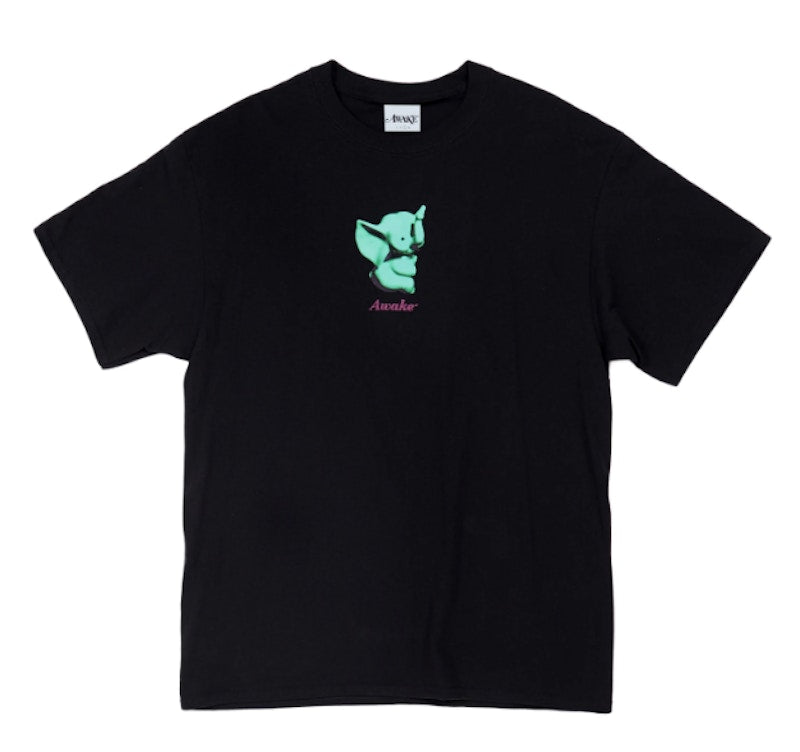 Awake Elephant Tee Black