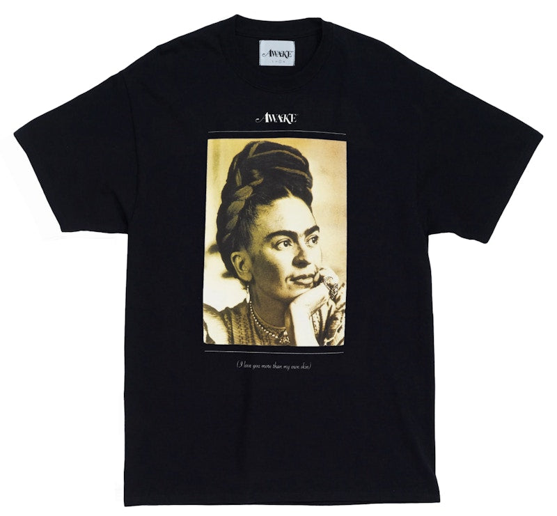 Awake Frida Tee Black