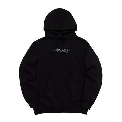 Awake Gel Logo Hoodie Black