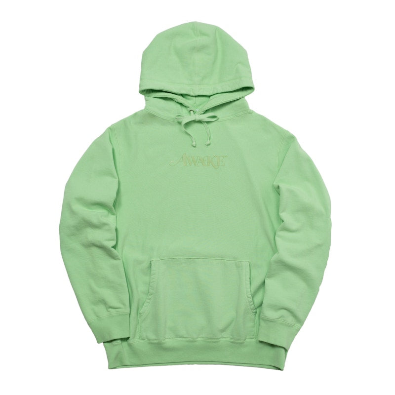 Awake Gel Logo Hoodie Green