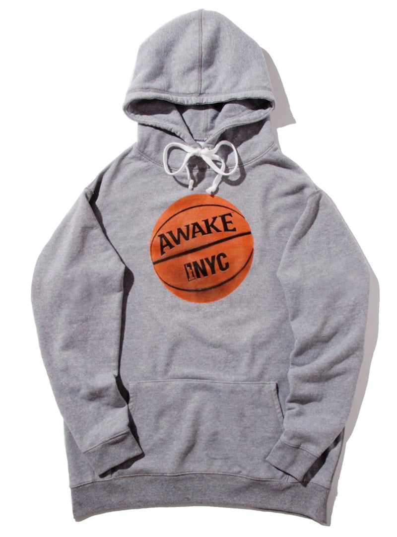 Awake Hoop Hoodie Heather Grey