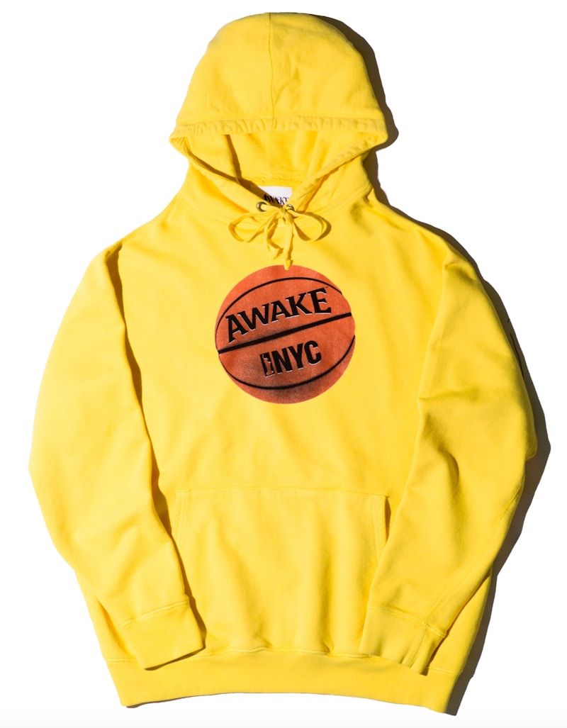 Awake Hoop Hoodie Yellow