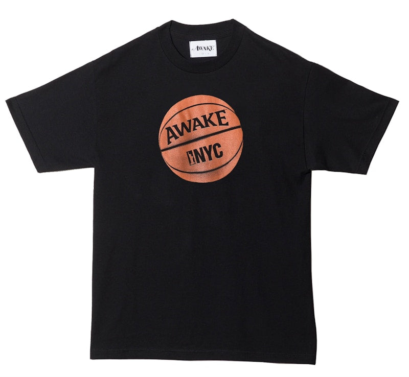 Awake Hoop Tee Black