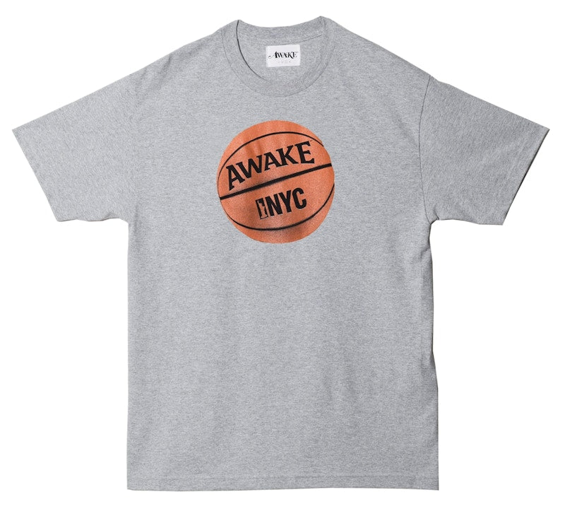 Awake Hoop Tee Heather Grey