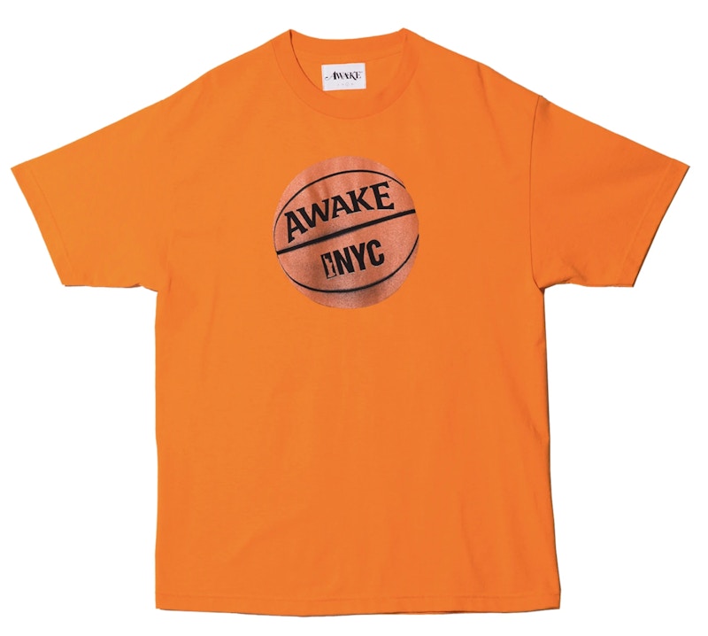 Awake Hoop Tee Orange