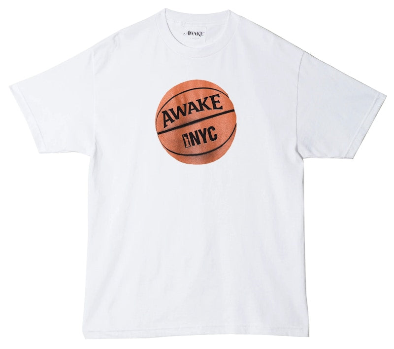 Awake Hoop Tee White