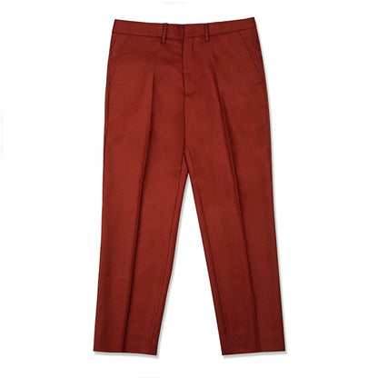 Awake Houndstooth Panel Suit Brick
