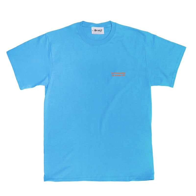 Awake La Comunidad Tee Light Blue