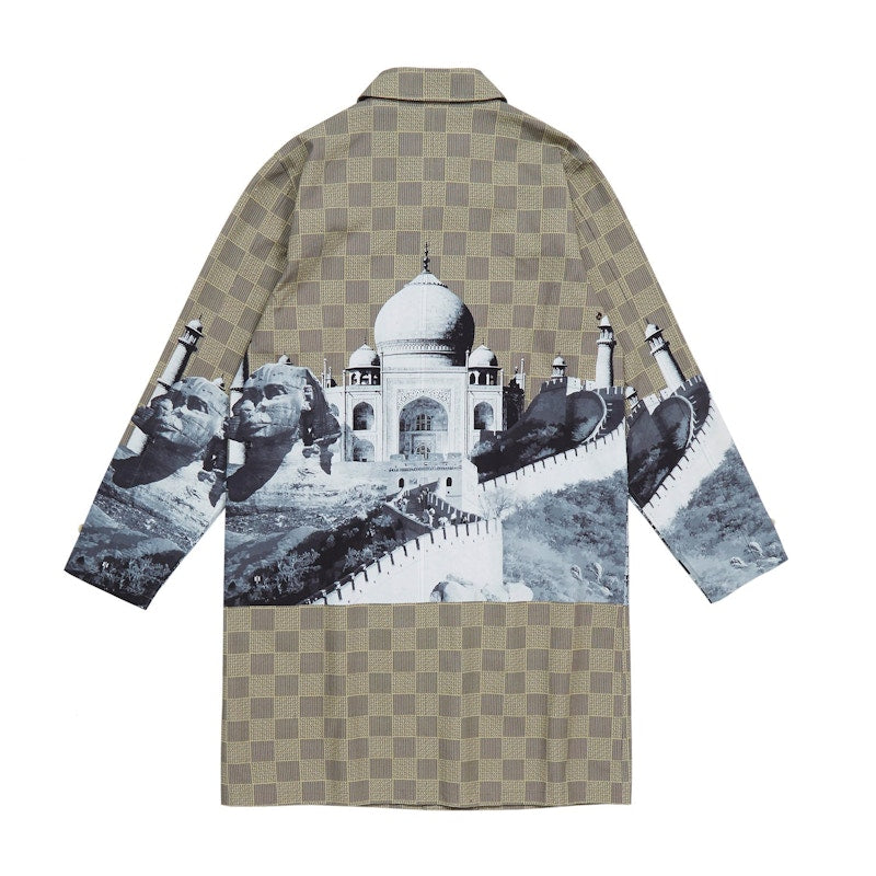 Awake Landmark Trench Coat Tan
