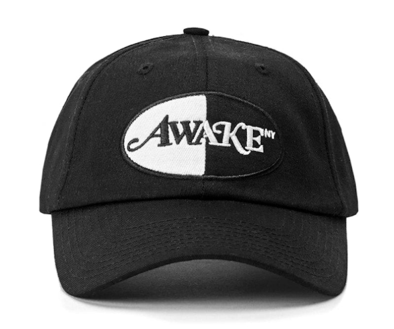 Awake Logo Patch Hat Black