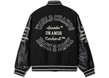 Awake NY X Carhartt WIP Teddy Jacket Black/Black