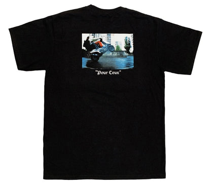 Awake Paris Tee Black