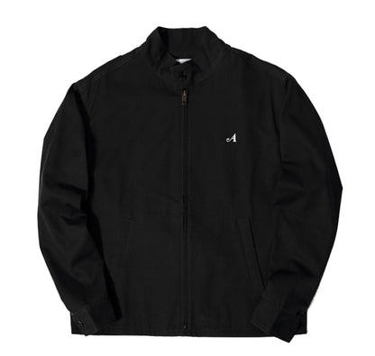 Awake Split Logo Harrington Patch Jacket Black