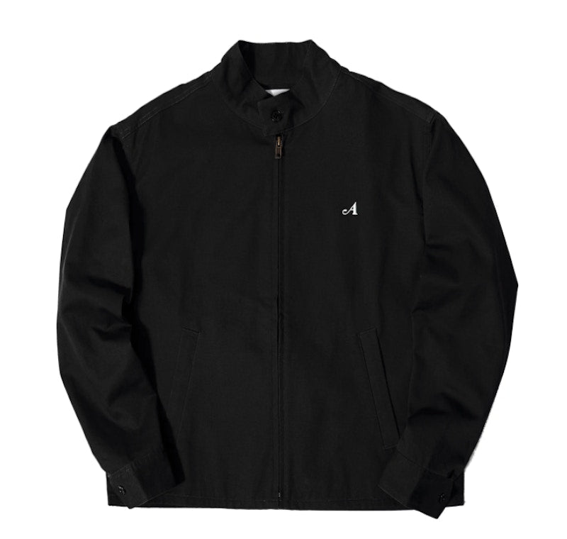 Awake Split Logo Harrington Patch Jacket Black