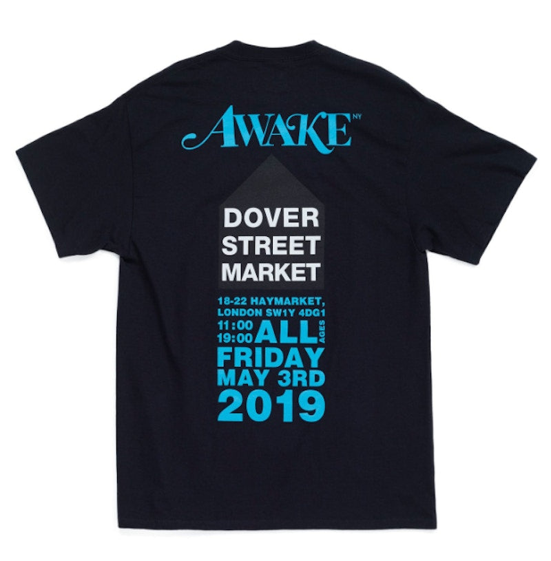 Awake Spring 2019 DSM London Tee Black