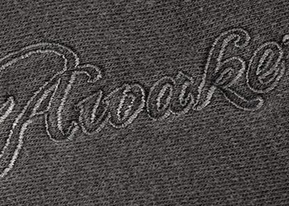 Awake Sunbleached Logo Hoodie Black