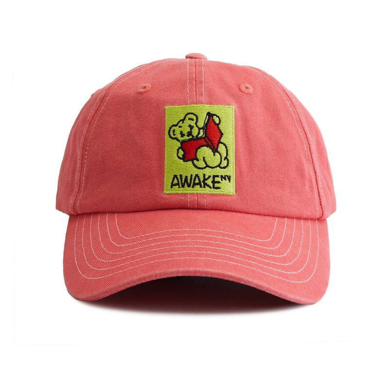 Awake Teddy Hat Coral