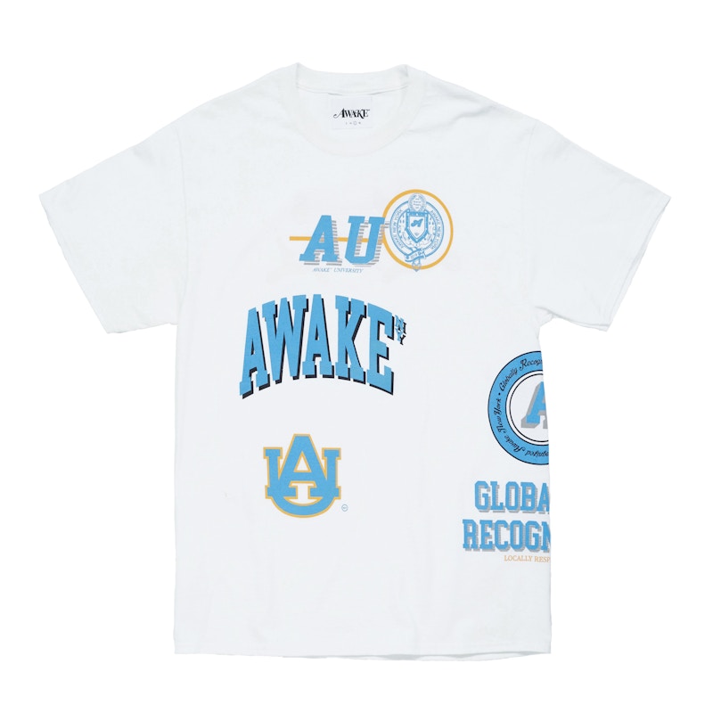 Awake University Tee White